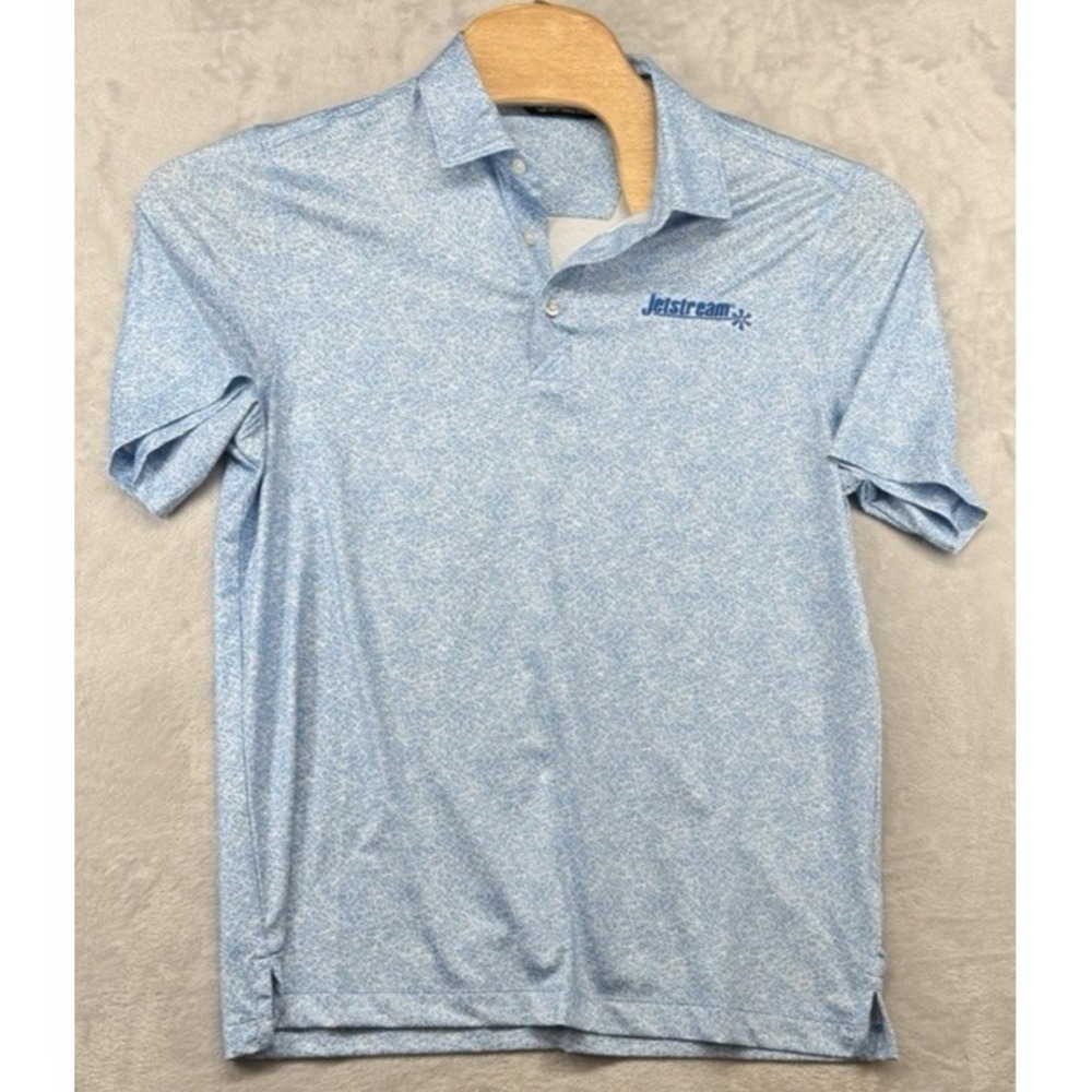 Cutter & Buck Jetstream Logo Performance Stretch Polo‎ Shirt Men's Size M